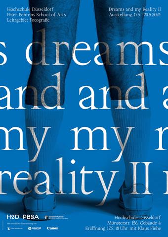 Poster für die Ausstellung "Dreams and my Reality II"